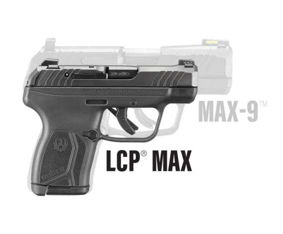 Ruger LCP 380 Max Handgun .380 Auto 10rd Magazine 2.75" Barrel Blued