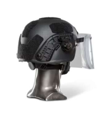 Ballistic Helmet Black fast