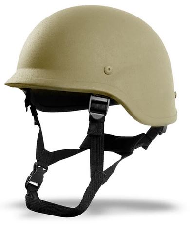 Ballistic PASGT Helmet Tan