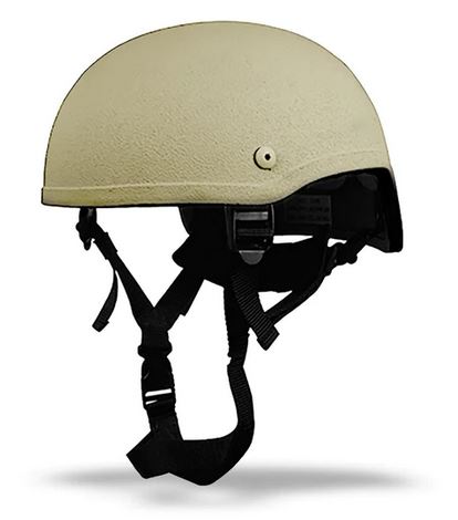 SecPro MICH ACH Advanced Combat Ballistic Helmet Level IIIA High Cut Tan