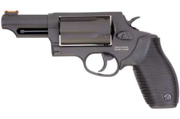 Taurus Judge Handgun 45 Colt/410 ga.(2-1/2") 5rd Capacity 3" Barrel Black Oxide Finish