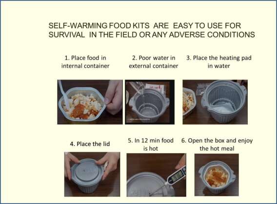 Self Warming Food Kits